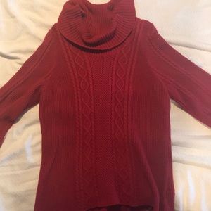 Croft&Barrow XL red sweater